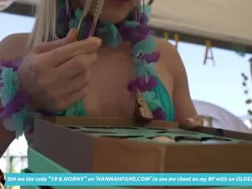 Freechat hannahjames710 on Chaturbate