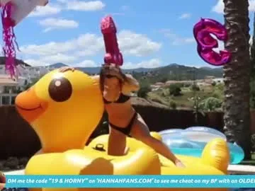 Freechat hannahjames710 on Chaturbate