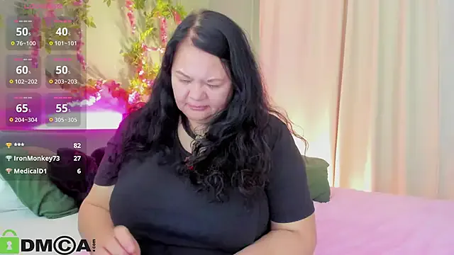 StripChat sandra_jackson is Private sandra_jackson — oil on the chest